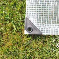 Bâche 10x14m, Maillage Renforcé PE 200g/m², Transparente 10 Bâche 10x14m, Maillage Renforcé PE 200g/m², Transparente -Promos Jardin Natif Magasin ta10440 1