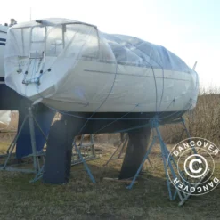 Bâche 10x14m, Maillage Renforcé PE 200g/m², Transparente 14 Bâche 10x14m, Maillage Renforcé PE 200g/m², Transparente -Promos Jardin Natif Magasin ta10440 5