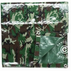 Bâche Camouflage Woodland 5x6m, 120g/m² -Promos Jardin Natif Magasin ta127020 09