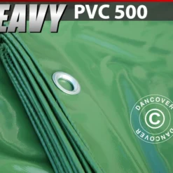 Bâche 6x14m, PVC 500g/m², Vert