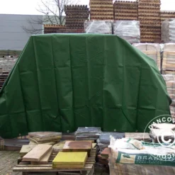 Bâche 6x14m, PVC 500g/m², Vert -Promos Jardin Natif Magasin ta18249 09