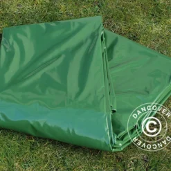 Bâche 10x12m, PVC 600g/m², Vert, Ignifugé -Promos Jardin Natif Magasin ta18255 01