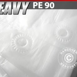 Bâche 2,5x3,6m, PE 90 G/m², Translucide