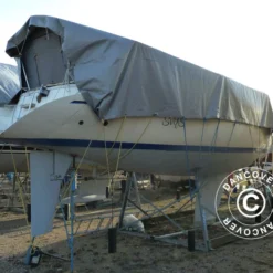 Bâche 10x12m, PVC 500g/m², Gris -Promos Jardin Natif Magasin ta50000 1