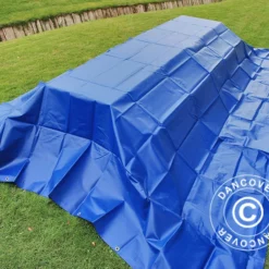 Bâche 5x6m, PVC 570g/m², Bleu -Promos Jardin Natif Magasin ta50030 08