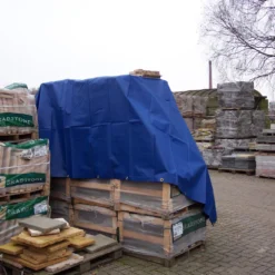 Bâche 4x6m, PVC 570g/m², Bleu -Promos Jardin Natif Magasin ta50051 1