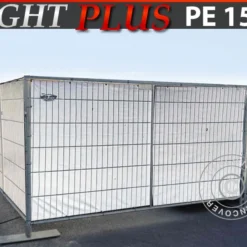 Bache Speciale Cloture 1,76x3,41m, PE 150g/m², Blanc