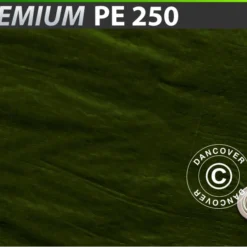 Bâche 6x8m, PE 250g/m², Vert