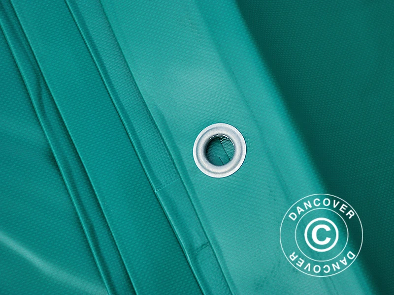 Bâche 10x12m, PVC 570g/m², Verte 4 Bâche 10x12m, PVC 570g/m², Verte – Image 4