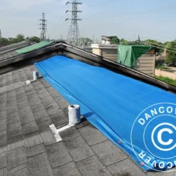 Bâche 10x20m, PE 250g/m², Bleu -Promos Jardin Natif Magasin ta50700 3