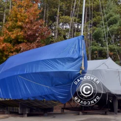 Bâche 10x15m, PE 250g/m², Bleu -Promos Jardin Natif Magasin ta50701 3