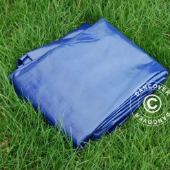 Bâche 10x12m, PE 250g/m², Bleu -Promos Jardin Natif Magasin ta50702 03