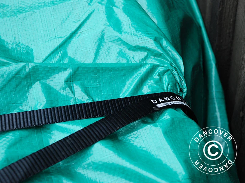 Bâche 8x12m, PE 65g/m², Verte 8 Bâche 8x12m, PE 65g/m², Verte – Image 8