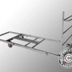 Chariot Pour Tables, Extensible, Gris