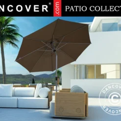 Parasol Lyon, Ø3m, Taupe