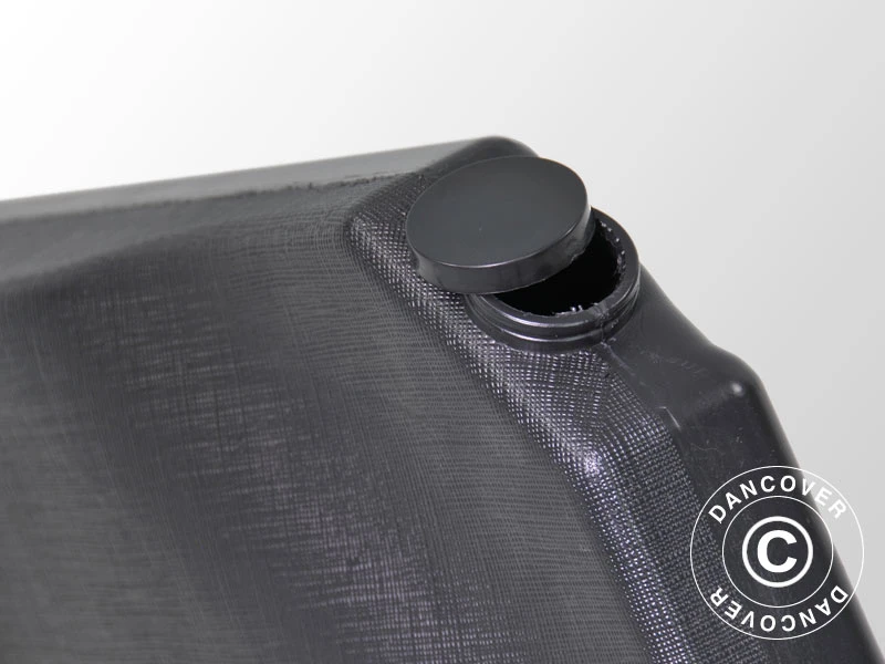 Lest En Plastique Pour Parasol, 0,76x0,76x0,10m, Noir 3 Lest En Plastique Pour Parasol, 0,76x0,76x0,10m, Noir – Image 3