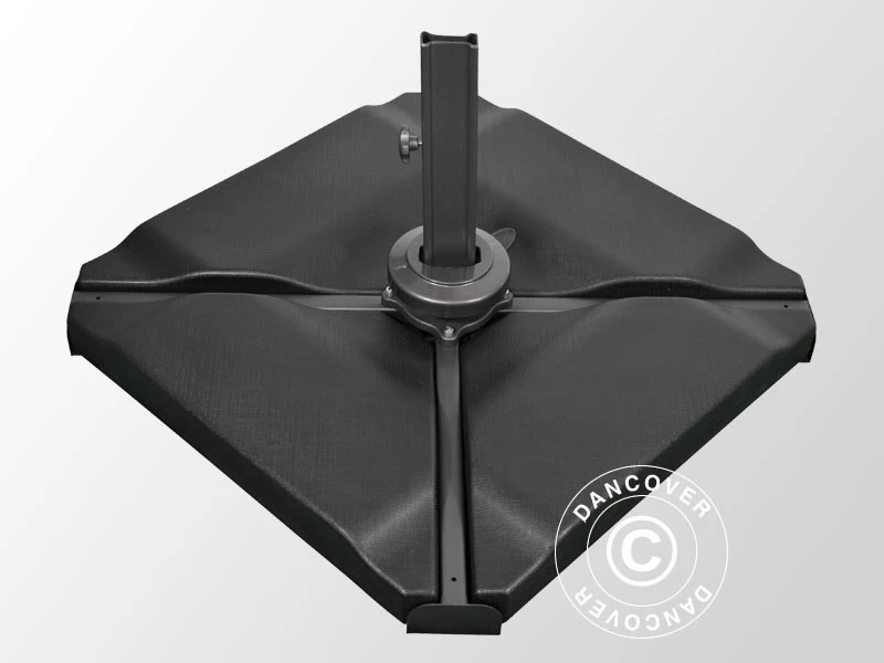 Lest En Plastique Pour Parasol, 0,76x0,76x0,10m, Noir 5 Lest En Plastique Pour Parasol, 0,76x0,76x0,10m, Noir – Image 5