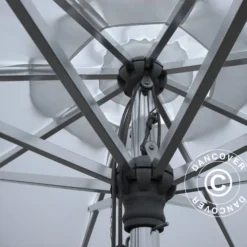 Parasol Bermuda, Ø3m, Blanc -Promos Jardin Natif Magasin um75315 04