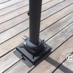 Base De Parasol Sur Pied Pour Terrasse En Bois, 25x25cm, Noir 10 Base De Parasol Sur Pied Pour Terrasse En Bois, 25x25cm, Noir -Promos Jardin Natif Magasin um78050 04