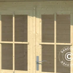 Abri En Bois Oslo 2,92x2,3x2,22m, 28mm, Naturel -Promos Jardin Natif Magasin wc165235 021