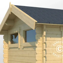 Abri En Bois Narva 3,8x2,5x2,39m, 28mm, Naturel 11 Abri En Bois Narva 3,8x2,5x2,39m, 28mm, Naturel -Promos Jardin Natif Magasin wc165360 031