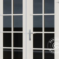 Abri En Bois/Cabane Riga 4,25x2,8x2,22m, 34mm, Gris Clair -Promos Jardin Natif Magasin wc165372 032