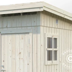 Abri En Bois, 4,52x3,3x2,59m, 13,5m², Naturel 7 Abri En Bois, 4,52x3,3x2,59m, 13,5m², Naturel -Promos Jardin Natif Magasin wc192051 02