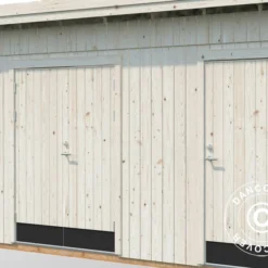 Abri En Bois, 4,52x3,3x2,59m, 13,5m², Naturel 8 Abri En Bois, 4,52x3,3x2,59m, 13,5m², Naturel -Promos Jardin Natif Magasin wc192051 021