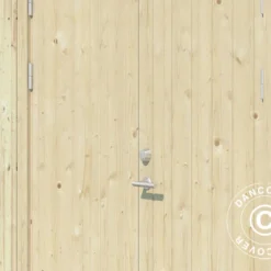 Abri En Bois, 2,75x3,44x2,67m, 8,4m², Naturel -Promos Jardin Natif Magasin wc192070 021