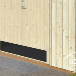 Abri En Bois, 2,75x3,44x2,67m, 8,4m², Naturel -Promos Jardin Natif Magasin wc192070 022