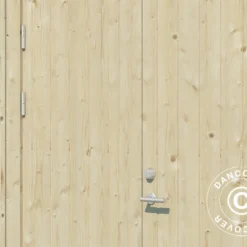 Abri En Bois, 3,3x4,52x2,96m, 13,6m², Naturel -Promos Jardin Natif Magasin wc192071 022