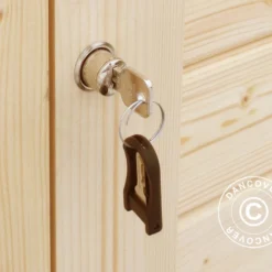 Abri En Bois Bertilo Multibox3, 2x0,82x1,63m, 1,6m², Naturel -Promos Jardin Natif Magasin wc201000 021